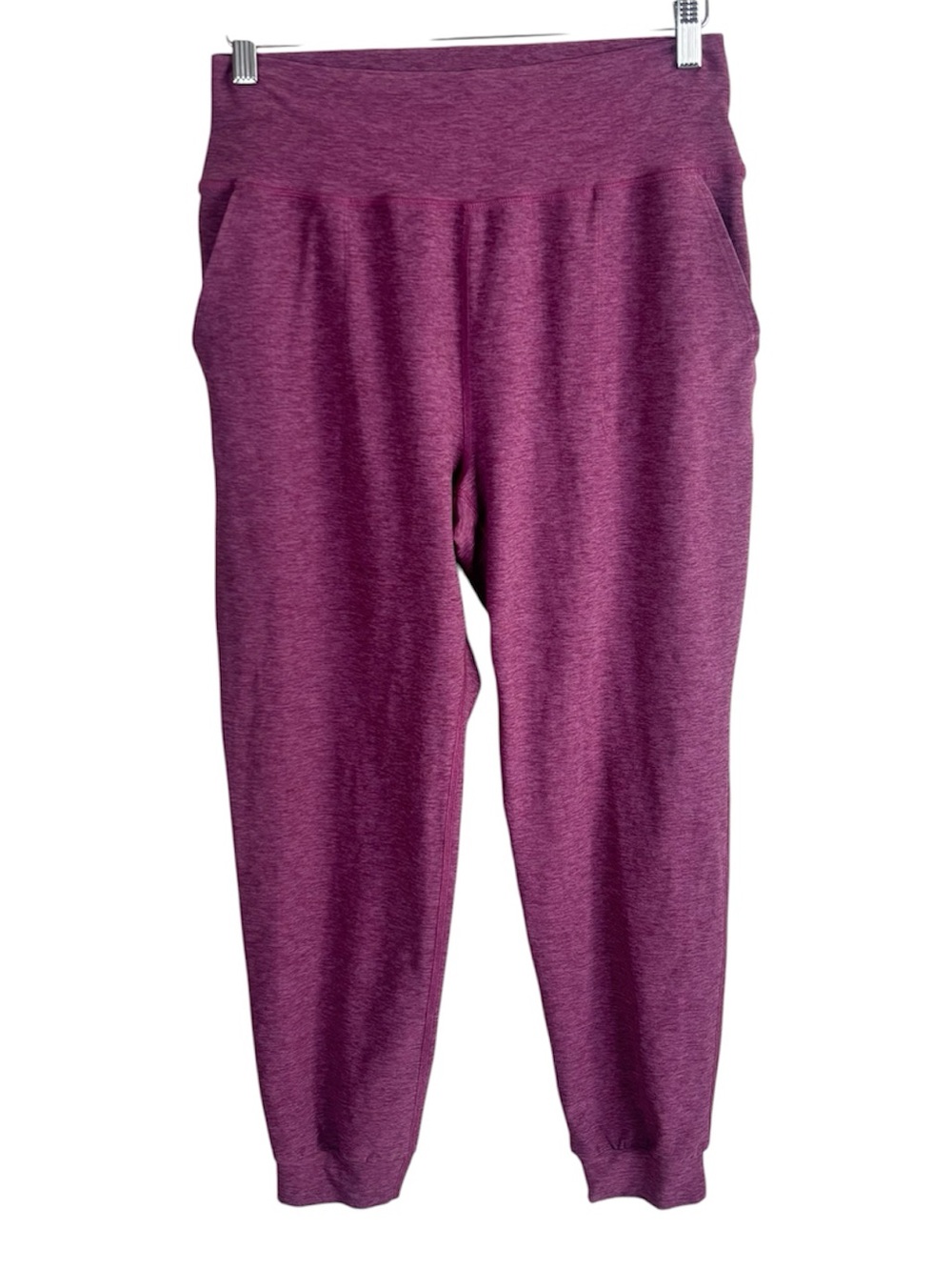 Beyond Yoga Slim Fit Midi Spacedye Joggers Women’s Size Large Pink/Purple SD1153
